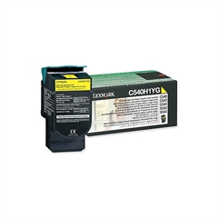 Toner Lexmark C540H1YG (rumena), original