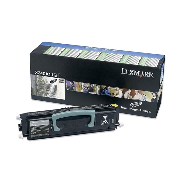 Toner Lexmark X340A11G (črna), original