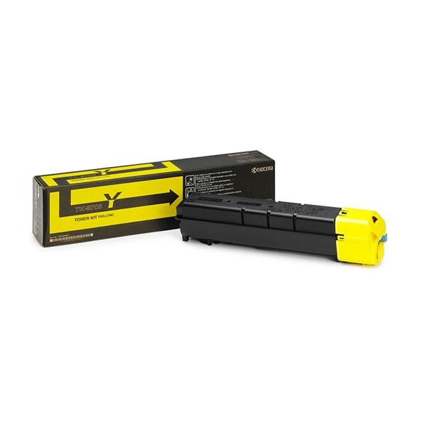Toner Kyocera Mita TK-8705Y (rumena), original     