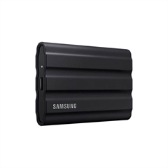 Zunanji prenosni disk Samsung T7 SSD Shield, 1 TB, črn