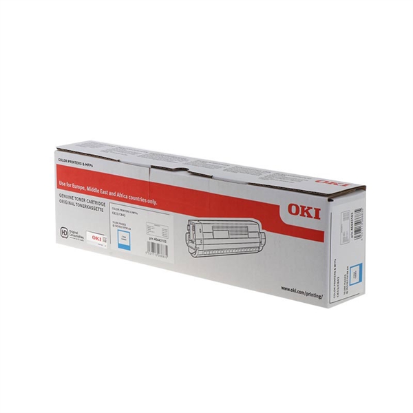 Toner OKI 46443103 (C833/C843) (modra), original