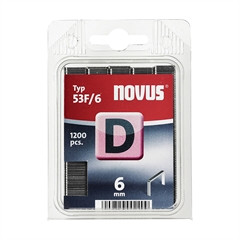 Sponke za spenjač Novus 53F/6, tip D, tapetniški, 6 mm
