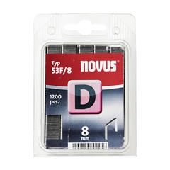 Sponke za spenjač Novus 53F/8, tip D, tapetniški, 8 mm