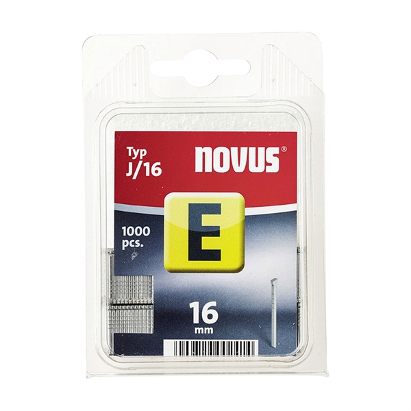 Sponke za spenjač Novus J/16, tip E, tapetniški, 16 mm