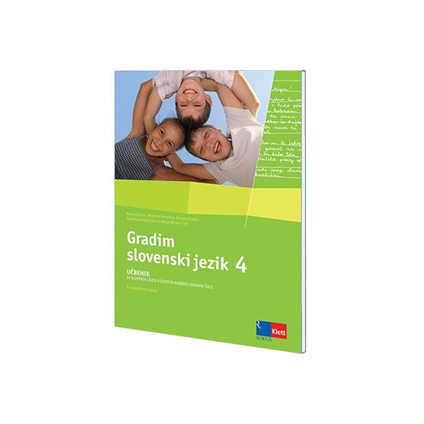 GRADIM SLOVENSKI JEZIK 4, UČBENIK