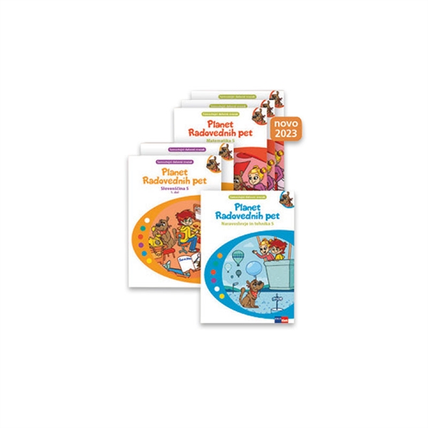 PLANET RADOVEDNIH PET 5, KOMPLET A
