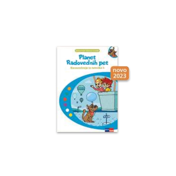 PLANET RADOVEDNIH PET 5, SAMOSTOJNI DEL. ZVEZEK ZA NIT