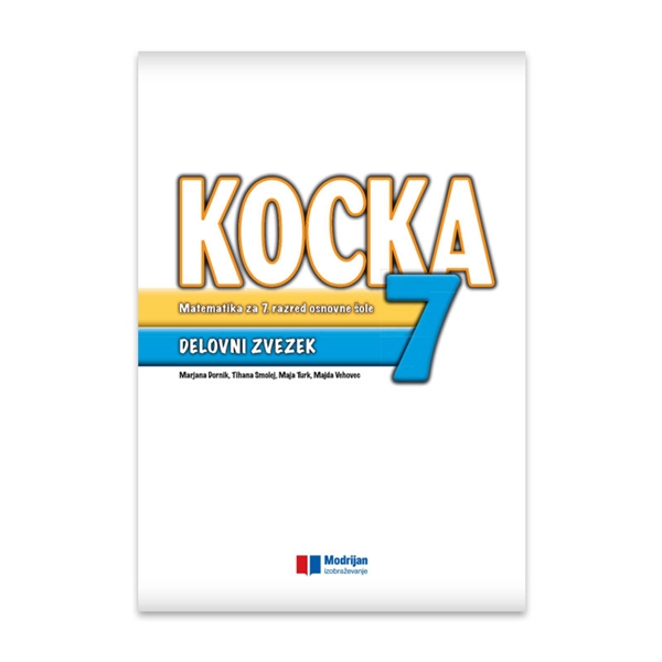 KOCKA 7, DELOVNI ZVEZEK + KODA