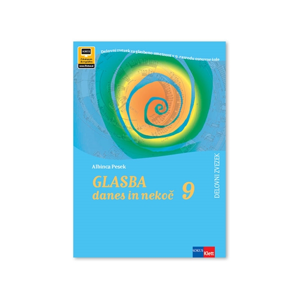 GLASBA DANES IN NEKOČ 9, DELOVNI ZVEZEK