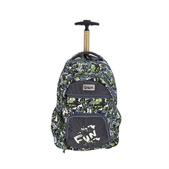 Šolski nahrbtnik na kolesih Rucksack Only, Fun Graffity
