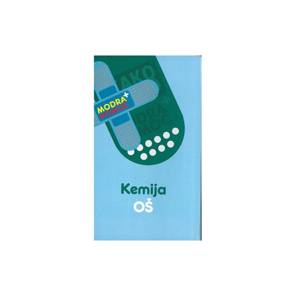 Modra pomoč Kemija OŠ: plastificirana zgibanka