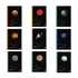 Zvezek A5 Elisa Planeti, brezčrtni, 52 listov, sortirano