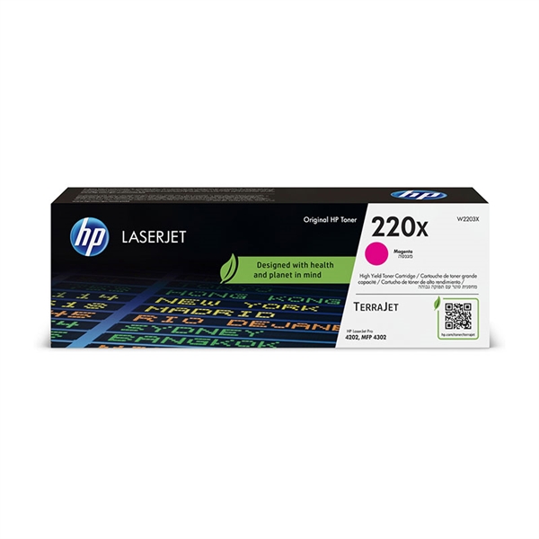 Toner HP W2203X 220X (škrlatna), original