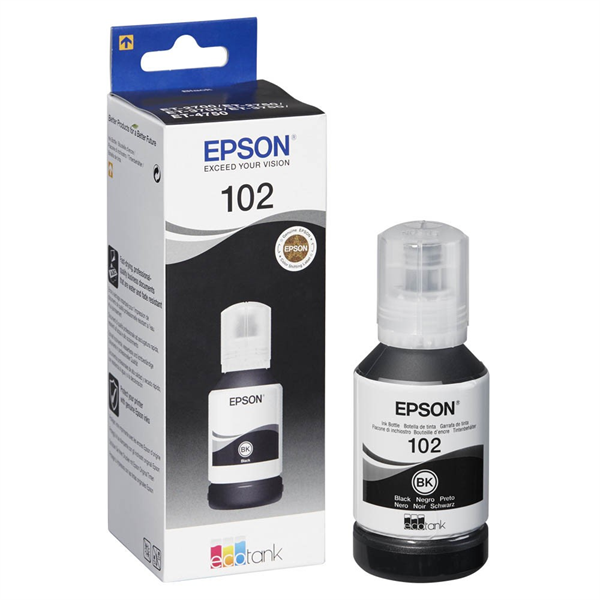 Črnilo Epson 102 (C13T03R140) (črna), original