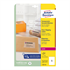 Etikete Zweckform L7567-25, prozorne