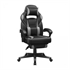 Gaming stol Songmics OBG073B03, črno siv