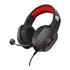 Naglavne slušalke Trust Carus GXT 323W PS5, žične, črne