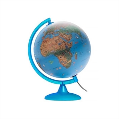Globus Arca, 25 cm, z lučko, angleški
