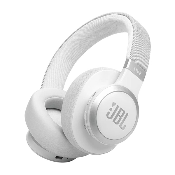 Naglavne slušalke JBL Live 770NC, brezžične, bele