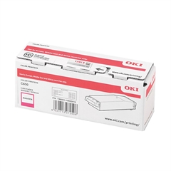 Toner OKI 09006128 (C650) (škrlatna), original