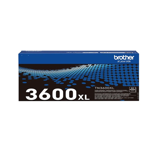 Toner Brother TN-3600XL (črna), original