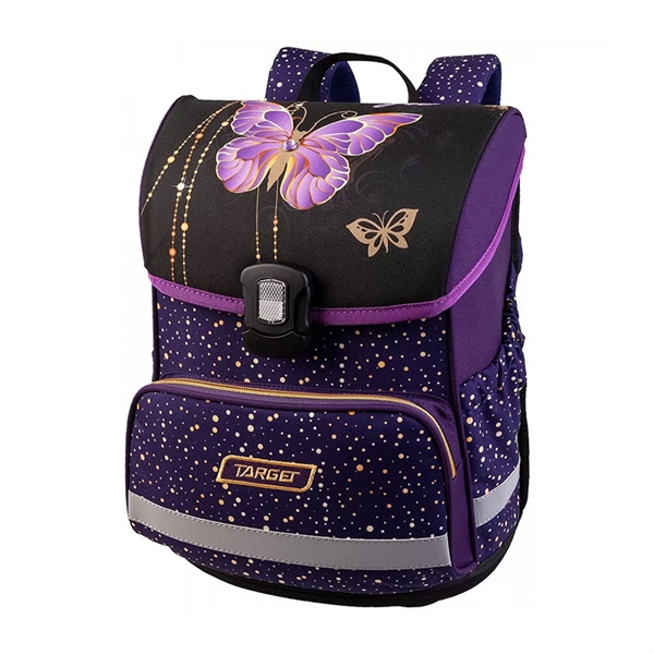 Ergonomska šolska torba Target GT Click Mystical Butterfly, anatomic