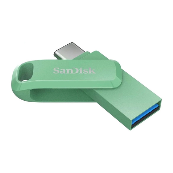 USB ključ SanDisk Ultra Dual GO, 256 GB, zelen