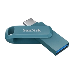 USB ključ SanDisk Ultra Dual GO, 128 GB, moder