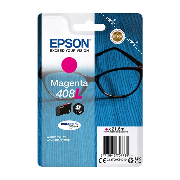 Kartuša Epson 408L (C13T09K24010) (škrlatna), original