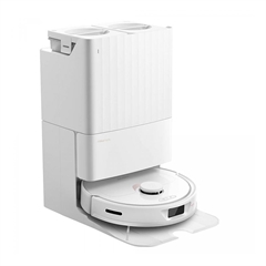 Poškodovana embalaža: robotski sesalnik Roborock Q Revo, s samočistilno postajo, bel