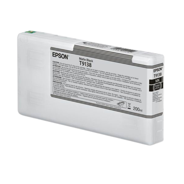 Kartuša Epson T9138 (C13T913800) (mat črna), original