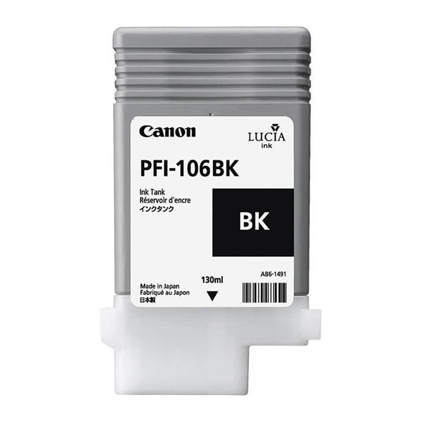 Kartuša Canon PFI-106BK (črna), original