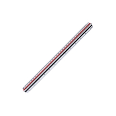 Trirobno ravnilo Aristo v blistru (AR23703), 30 cm