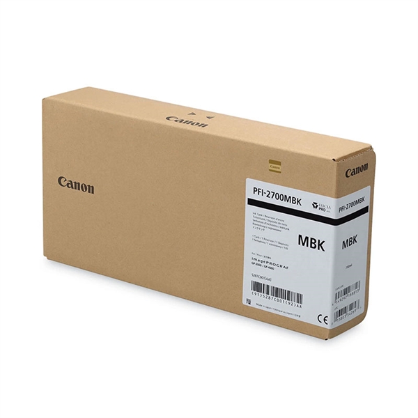 Črnilo Canon PFI-2700 (mat črna), original