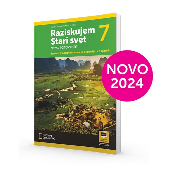 RAZISKUJEM STARI SVET 7, NOVO POTOVANJE, SAMOSTOJNI DELOVNI ZVEZEK