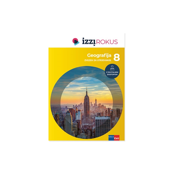 IZZIROKUS GEOGRAFIJA 8, zvezek za utrjevanje + digitalni dostop