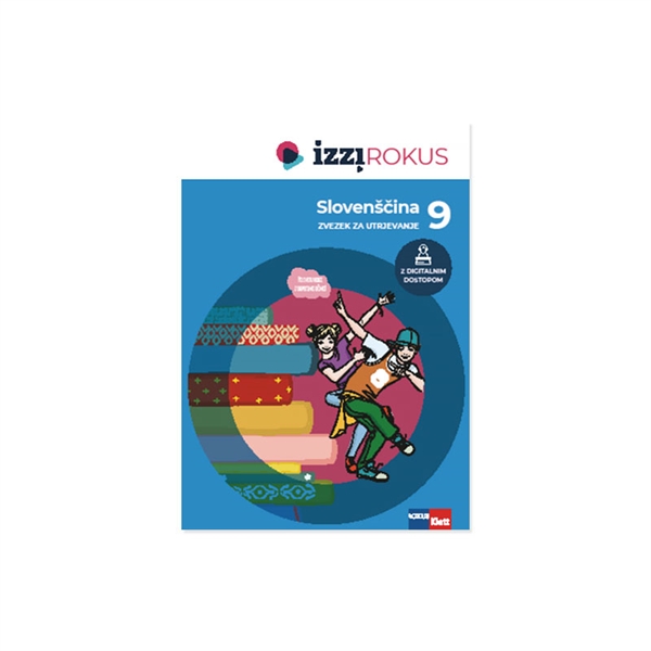 IZZIROKUS SLOVENŠČINA 9, zvezek za utrjevanje + digitalni dostop