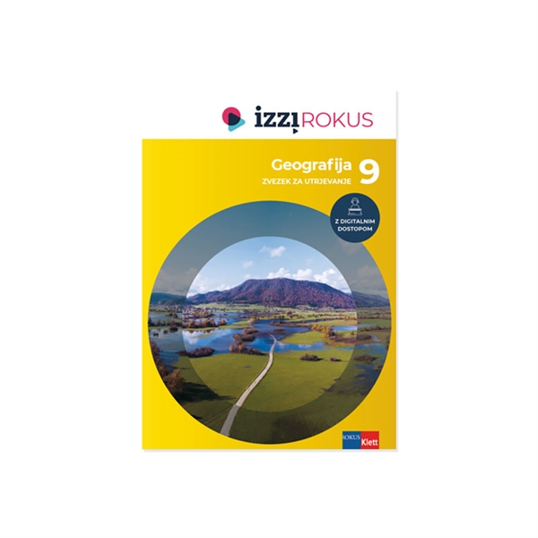 IZZIROKUS GEOGRAFIJA 9, zvezek za utrjevanje + digitalni dostop