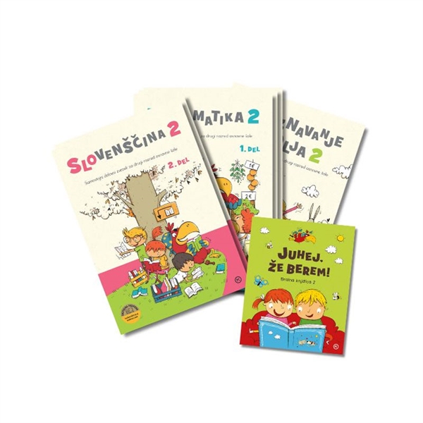 MOJ NANDE 2 , KOMPLET ZA DRUGOŠOLCE Z BRALNO KNJIŽICO 2