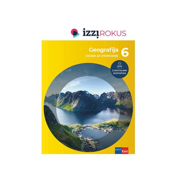 IZZIROKUS GEOGRAFIJA 6, zvezek za utrjevanje + digitalni dostop