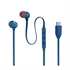 Ušesne slušalke JBL Tune 310C USB-C, žične, modre