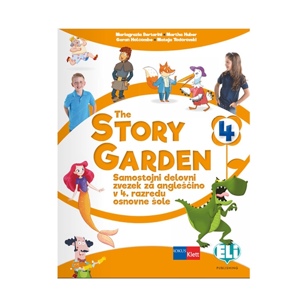 Poškodovana embalaža: THE STORY GARDEN 4, SAMOSTOJNI DELOVNI ZVEZEK