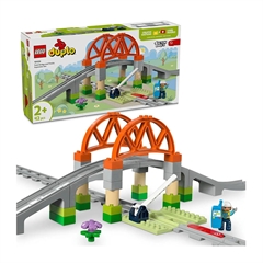 LEGO DUPLO: Razširitveni komplet železniški most in tiri