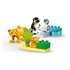 LEGO DUPLO: Družine divjih živali: pingvini in levi