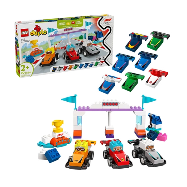 LEGO DUPLO: Dirkalniki in dirkači ekipe F1