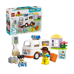 LEGO DUPLO: Rešilni avto in voznik