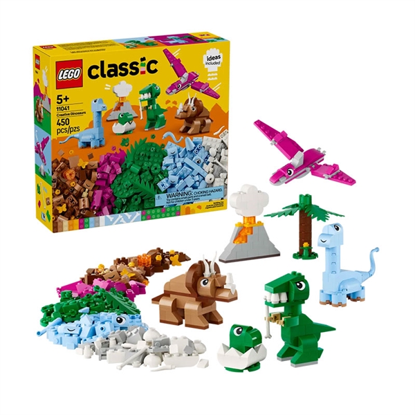 LEGO Classic: Ustvarjalni dinozavri