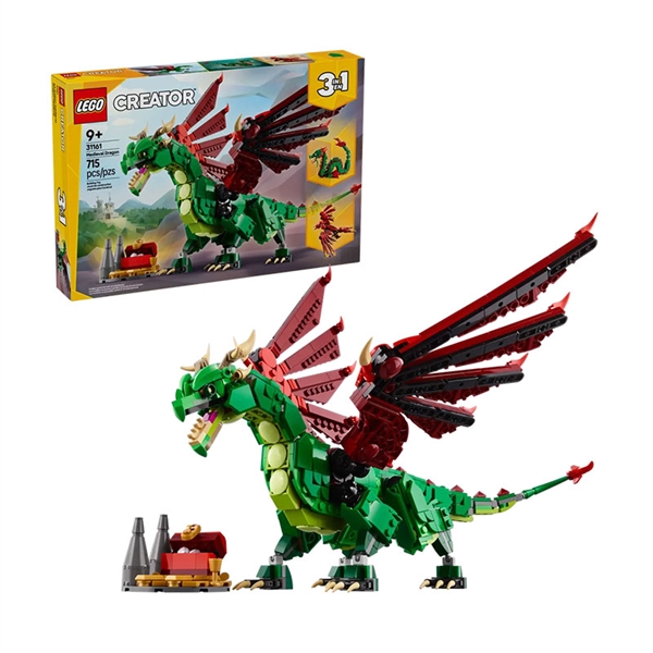 LEGO Creator 3in1: Srednjeveški zmaj