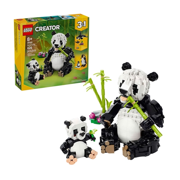 LEGO Creator 3in1: Divje živali: družina pand