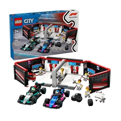 LEGO City: Avtomehanična delavnica F1 ter dirkalnika Mercedes-AMG in Alpine